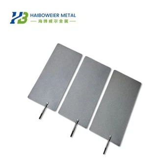 Titánová anóda na elektrolytické pokovovanie